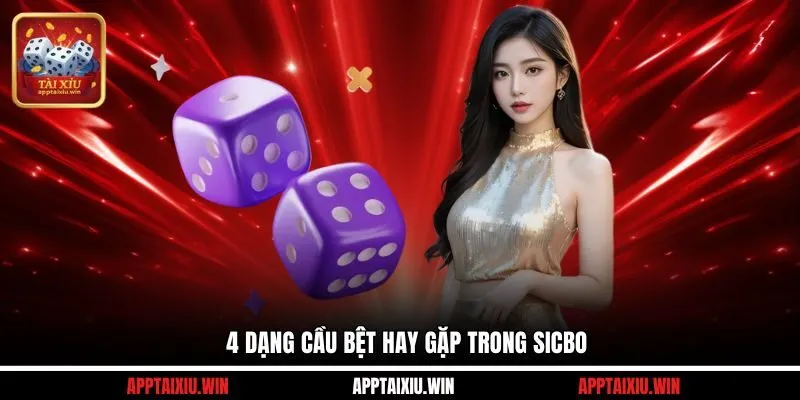 4 Dạng cầu bệt hay gặp trong Sicbo